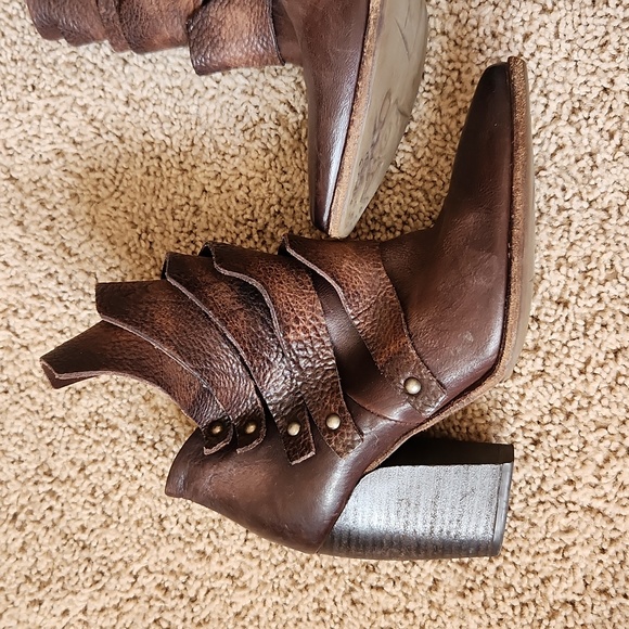 A.S.98 Boots. Brown. Western Style. Size 35. - Picture 2 of 12